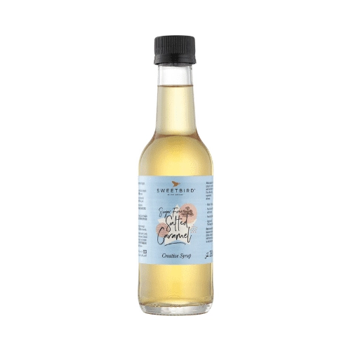 Sweetbird - Salted Caramel (Sugar Free) Syrup (250ml) - Mini bottle