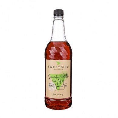 Sweetbird - Cucumber and Mint Iced Green Tea Syrup (1 Litre)