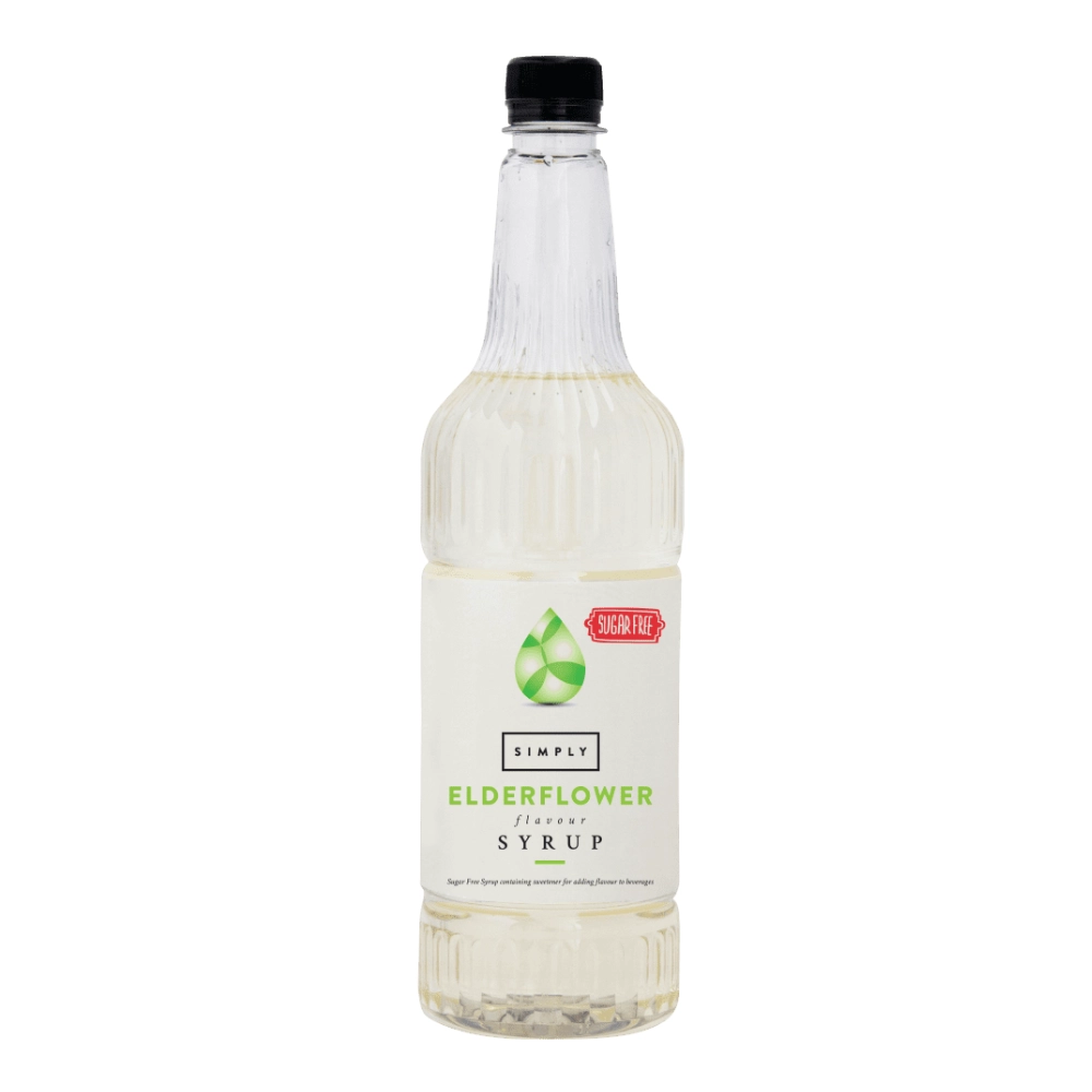 Syrup - Simply Elderflower (1 Litre) - Sugar Free