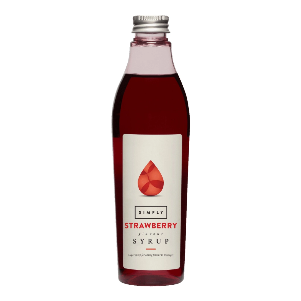 Syrup - Simply Strawberry Syrup (25cl) - Mini Bottle