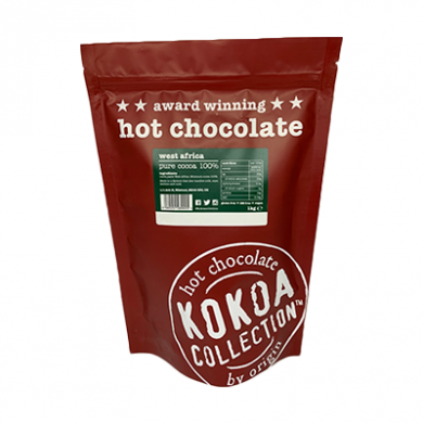 Kokoa Collection (1kg) - PURE Cocoa (100% Cocoa) Hot Choc Tablets