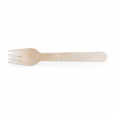Wooden Cutlery - 6 Inch Forks (Pack of 100)