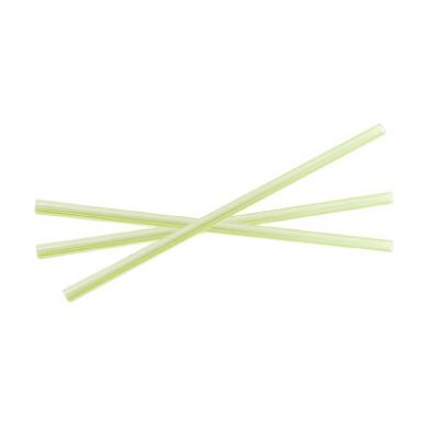 Compostable Straws - Green Stripe 10mm (Pack of 120)