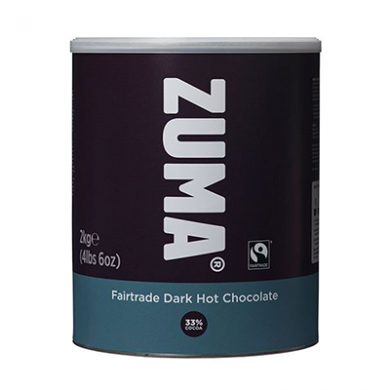 Zuma - FAIRTRADE Dark Hot Chocolate (2kg Tin)